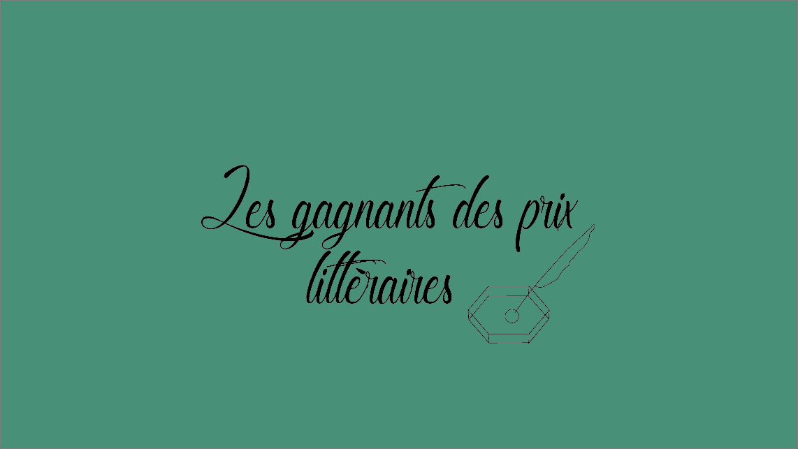  Les gagnants des prix littéraires Français 2020