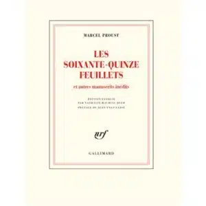 Sorties livres 2021Les soixante-quinze feuillets