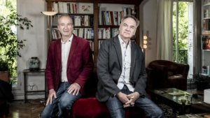 Actuweb maisons d'édition Hervé Le Tellier et Pascal Fioretto