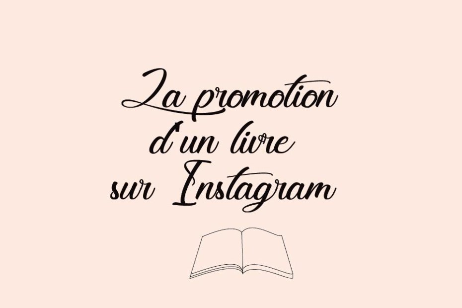 La promotion d'un livre sur intagram rev1