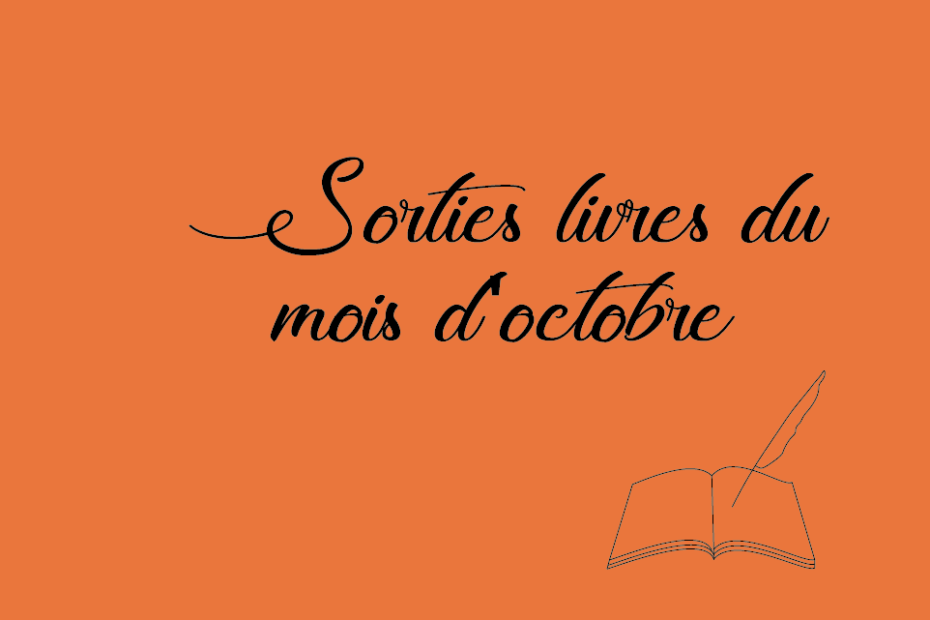 Sorties livres du mois d'octobre