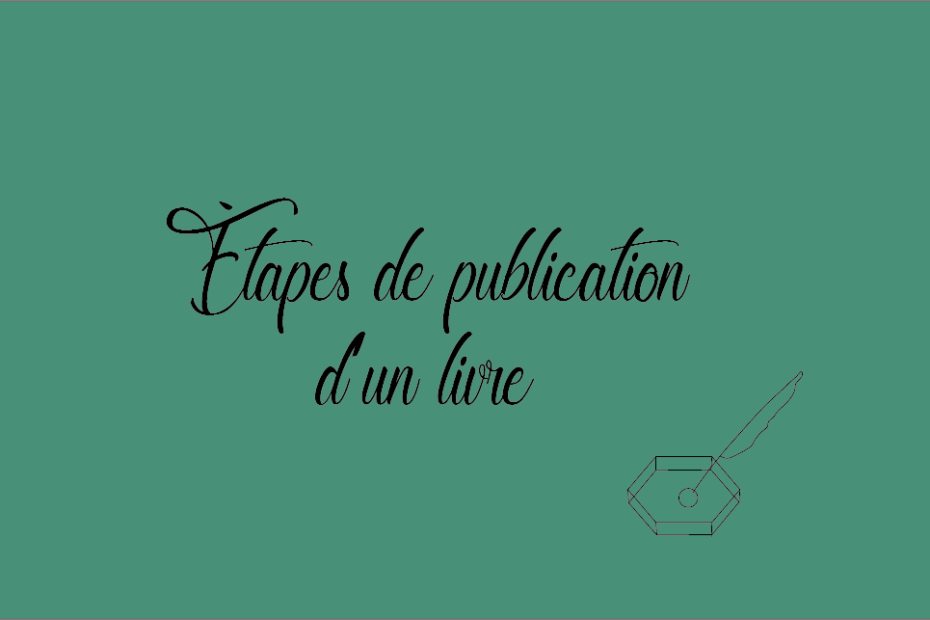 étapes de publication d’un livre