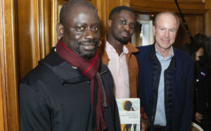 Remise du Prix Goncourt 2021 au restaurant Drouant à Paris