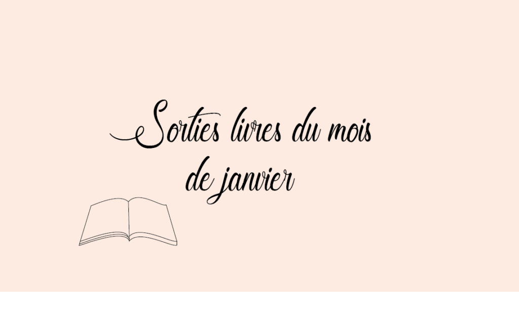 Sorties livres du mois de janvier