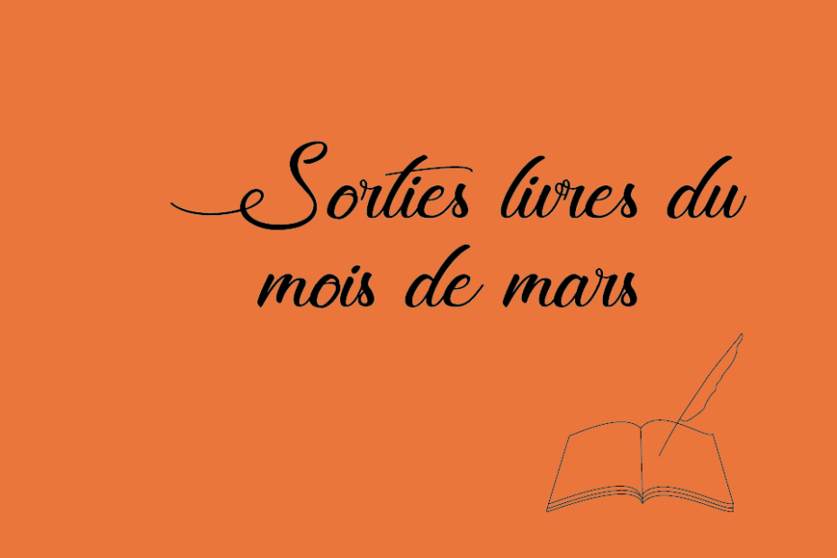 Sorties livres du mois de mars