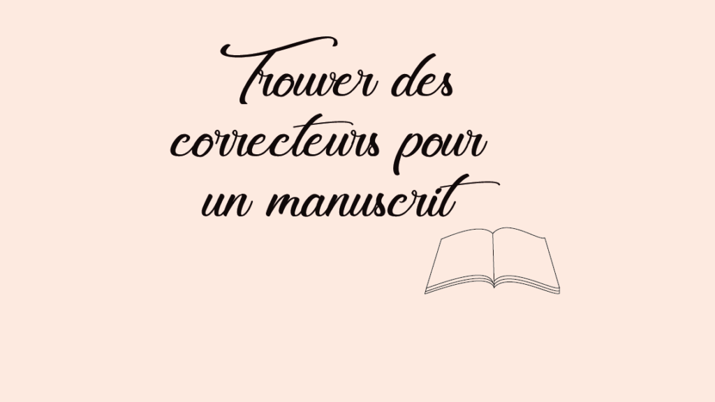 Trouver des correcteurs pour un manuscrit