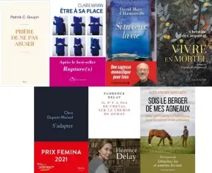 Sept livres en lice pour le Prix littéraire de la liberté intérieure 2022