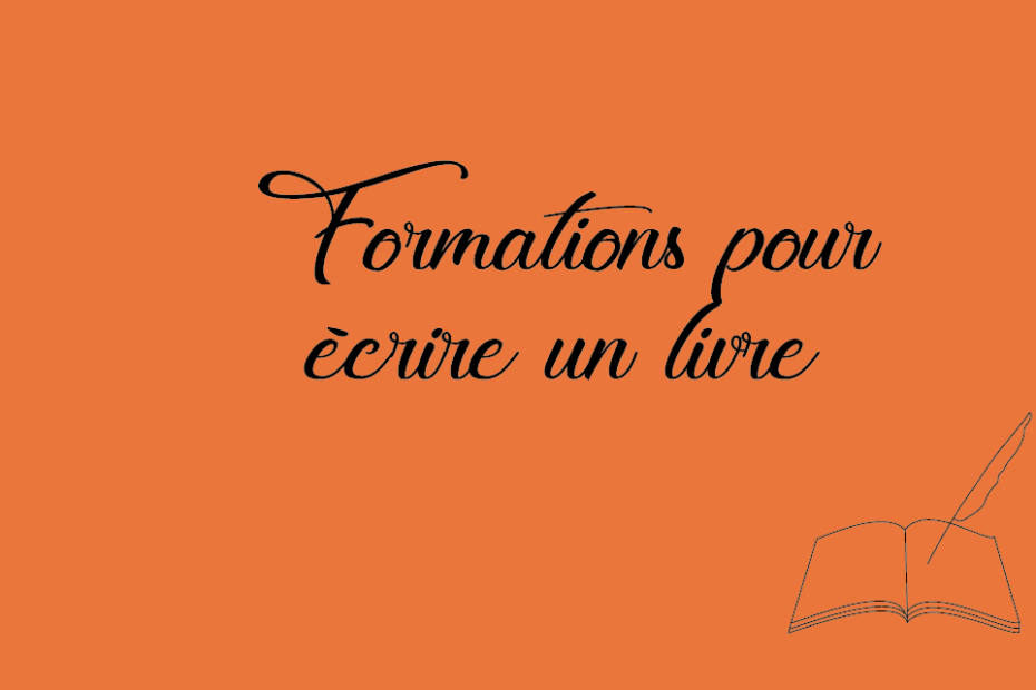 Top 3 des formations pour écrire un livre